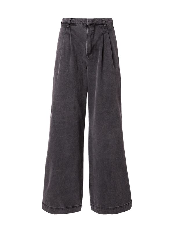 Warehouse Warehouse Дънки с набор  черен деним