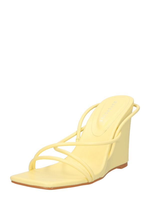 Warehouse Warehouse Сандали  светложълто