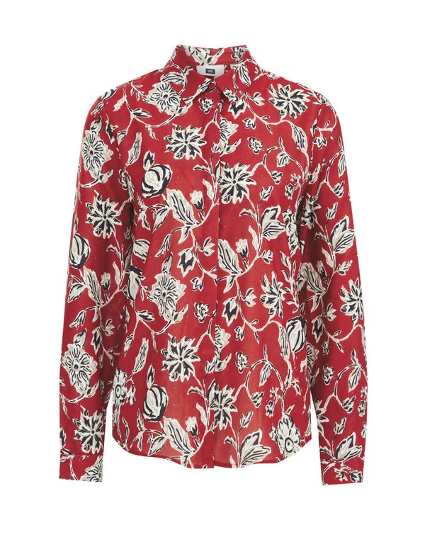 WE Fashion WE Fashion Блуза  пъстро / червено