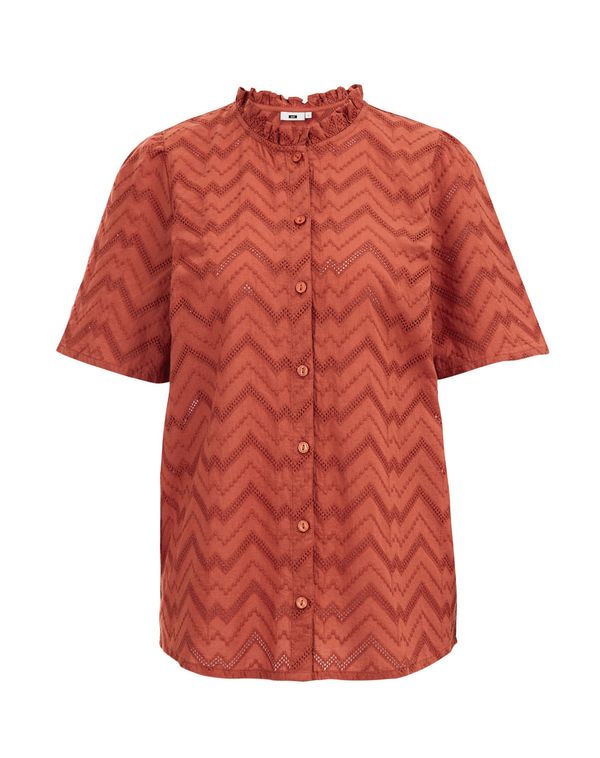 WE Fashion WE Fashion Блуза  ръждиво кафяво