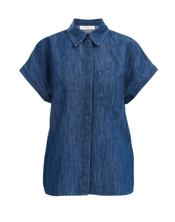 WE Fashion WE Fashion Блуза  син деним