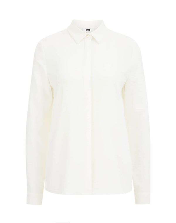 WE Fashion WE Fashion Блуза  слонова кост / мръсно бяло