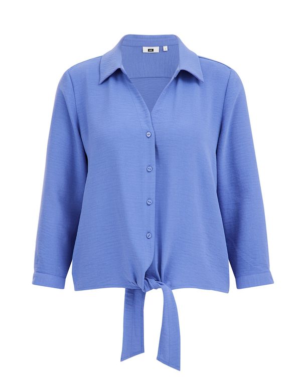 WE Fashion WE Fashion Блуза  светлосиньо