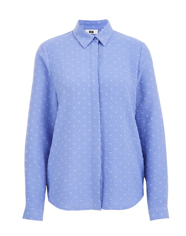 WE Fashion WE Fashion Блуза  светлосиньо