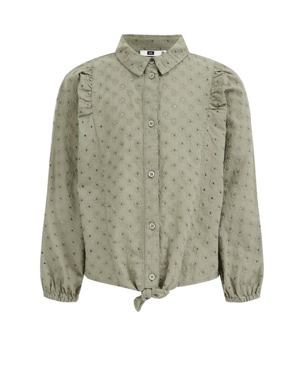 WE Fashion WE Fashion Блуза  тъмнозелено