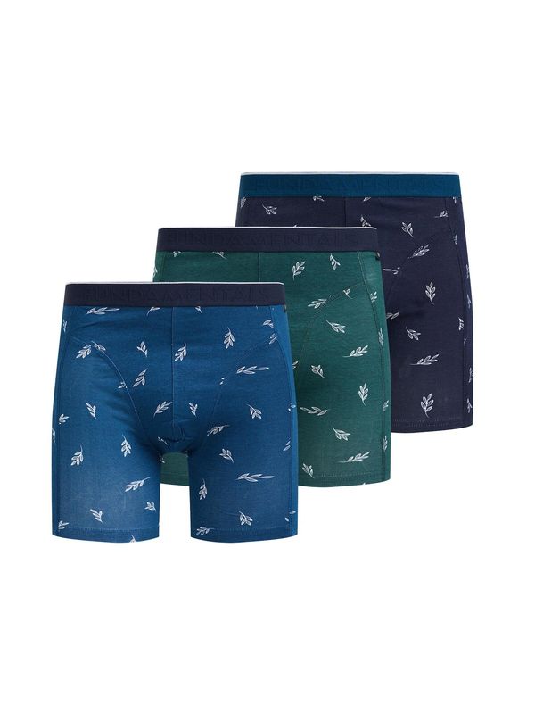 WE Fashion WE Fashion Боксерки  синьо / зелено / бяло