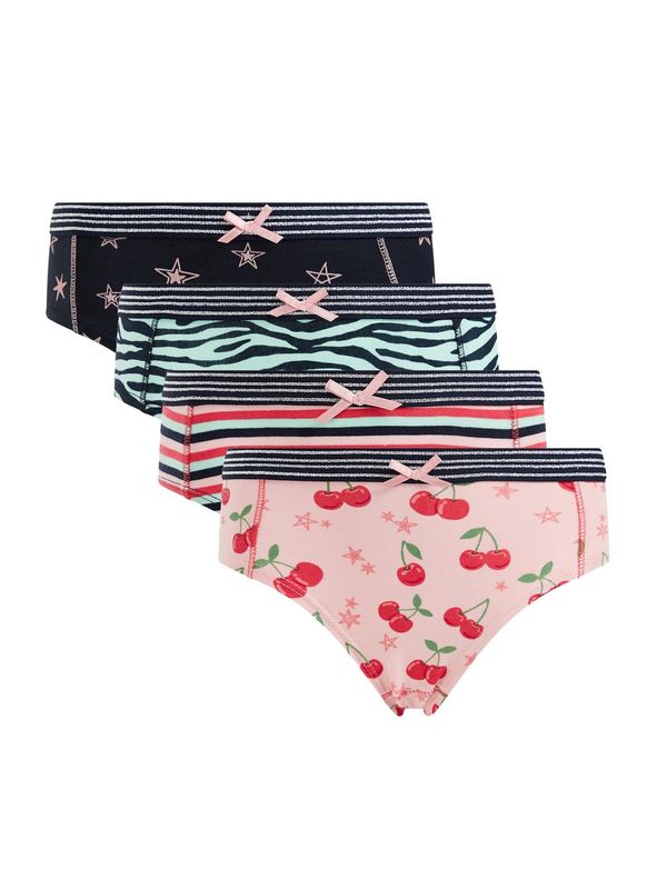 WE Fashion WE Fashion Долни гащи  нощно синьо / мента / бледорозово