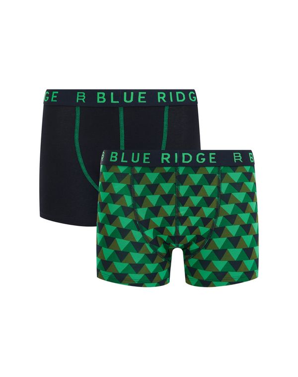 WE Fashion WE Fashion Долни гащи  зелено / тъмнозелено