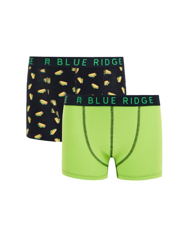 WE Fashion WE Fashion Долни гащи  жълто / зелено / светлозелено / черно