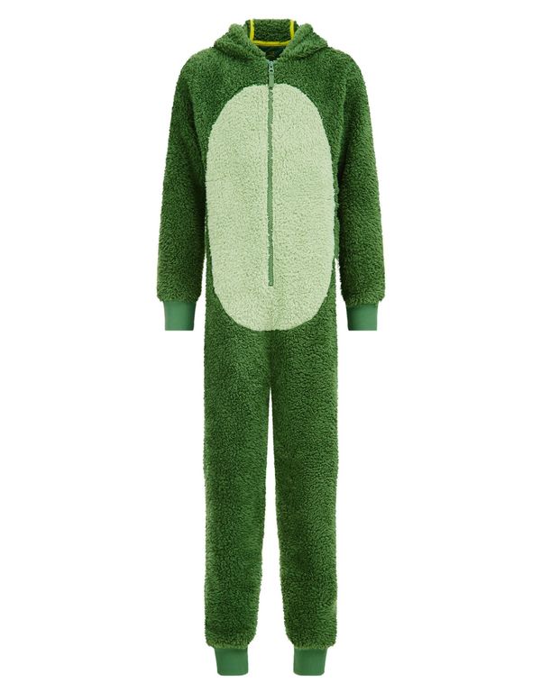 WE Fashion WE Fashion Комплект пижама  зелено / светлозелено