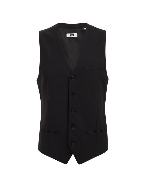 WE Fashion WE Fashion Мъжка елек за костюм  черно