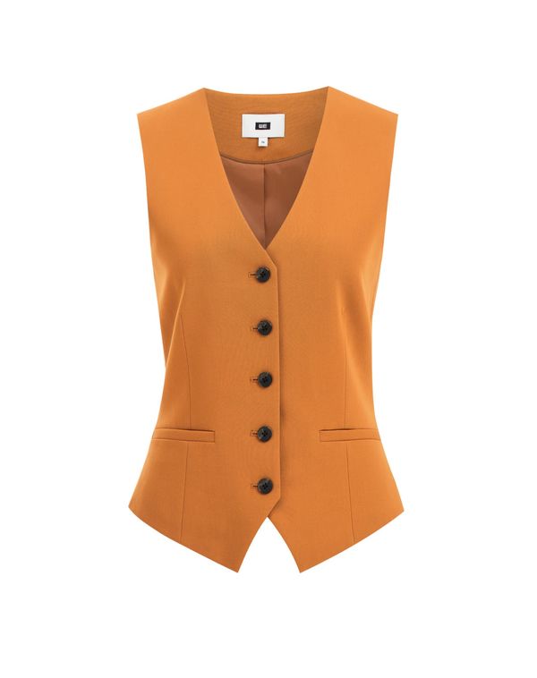 WE Fashion WE Fashion Мъжка елек за костюм  оранжево