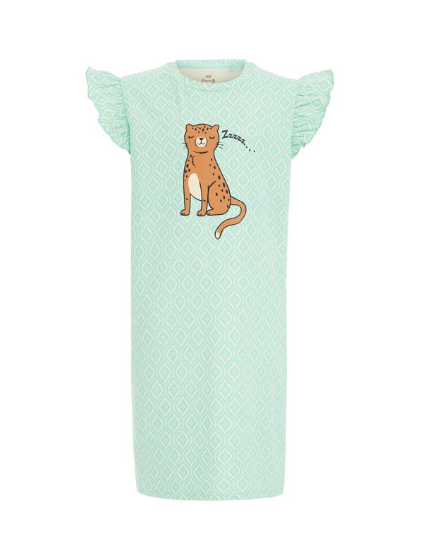 WE Fashion WE Fashion Нощница  бежово / кафяво / мента / черно