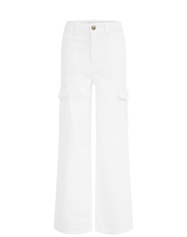 WE Fashion WE Fashion Панталон  бяло