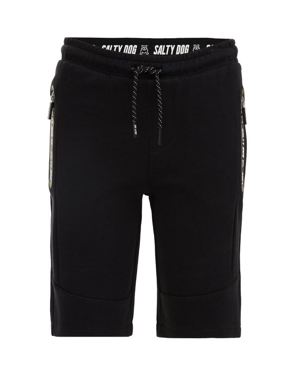 WE Fashion WE Fashion Панталон  черно / бяло