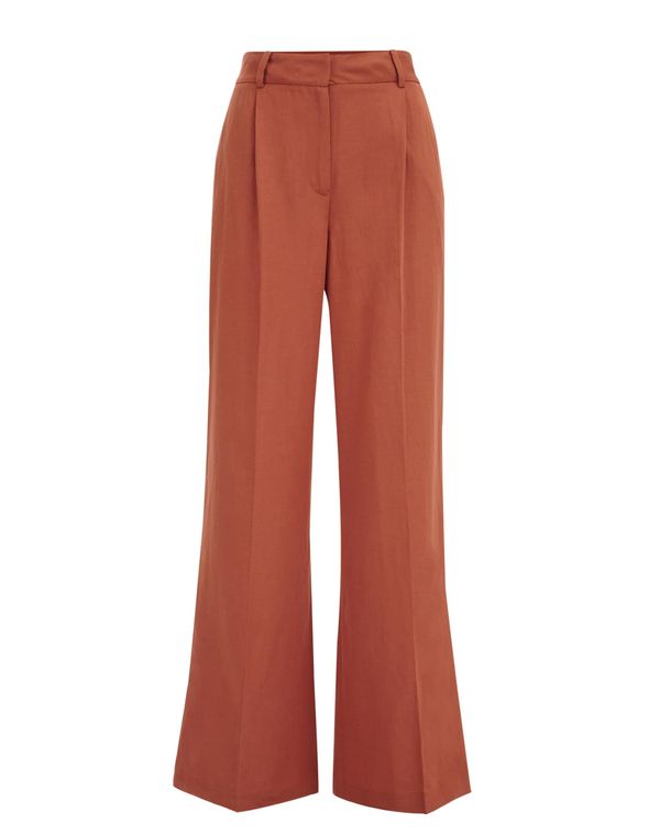 WE Fashion WE Fashion Панталон с набор  кафяво