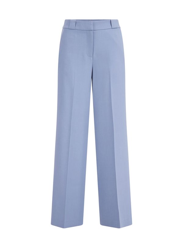 WE Fashion WE Fashion Панталон с ръб  гълъбово синьо