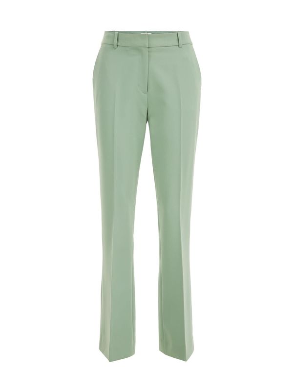 WE Fashion WE Fashion Панталон с ръб  пастелно зелено