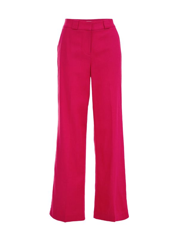 WE Fashion WE Fashion Панталон с ръб  розово