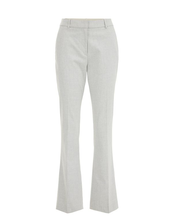 WE Fashion WE Fashion Панталон с ръб  сив меланж