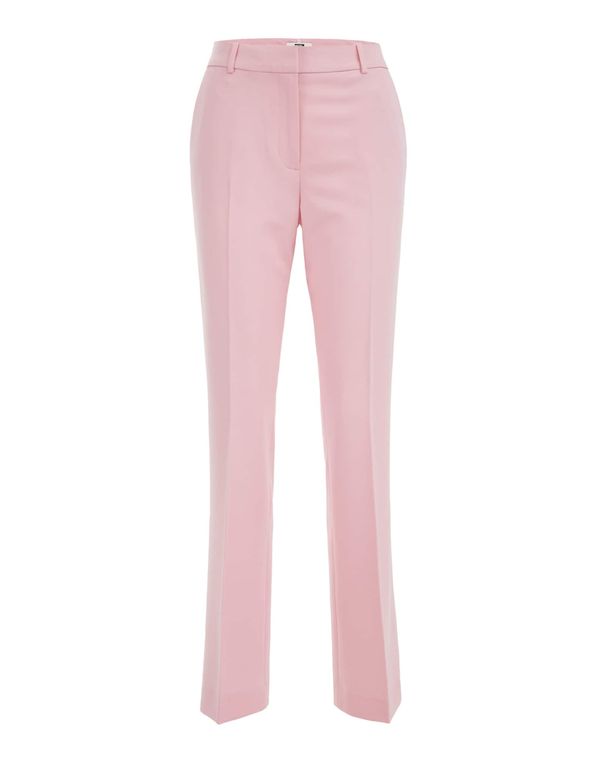 WE Fashion WE Fashion Панталон с ръб  светлорозово