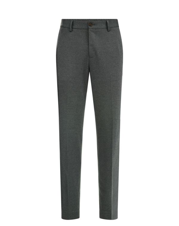 WE Fashion WE Fashion Панталон с ръб  тъмнозелено