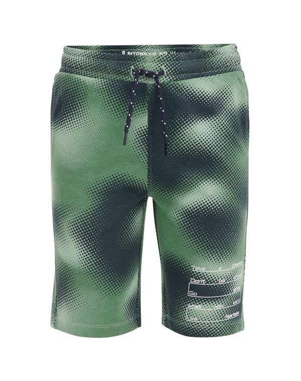 WE Fashion WE Fashion Панталон  сиво / зелено / бяло