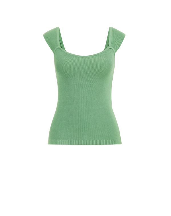 WE Fashion WE Fashion Плетен топ  ябълка