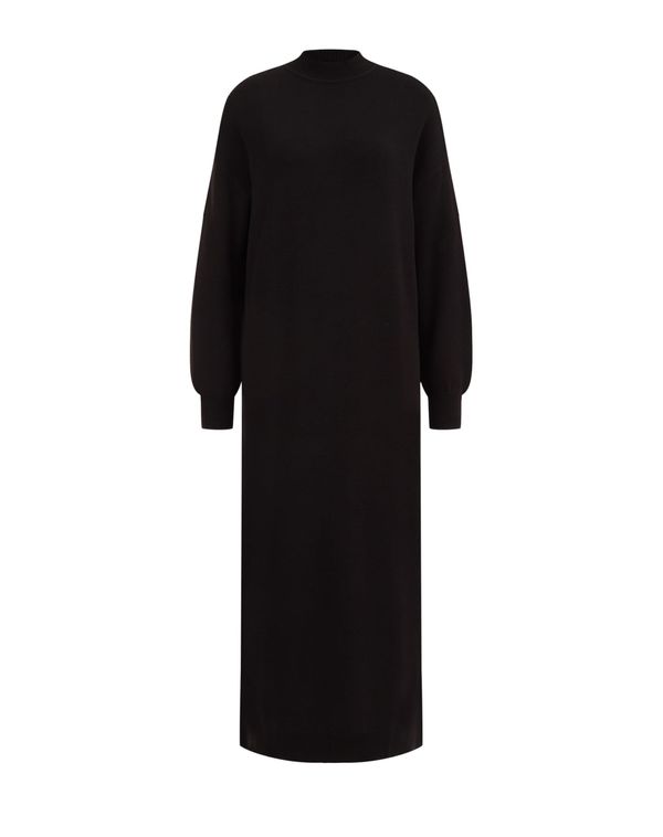 WE Fashion WE Fashion Плетена рокля  черно