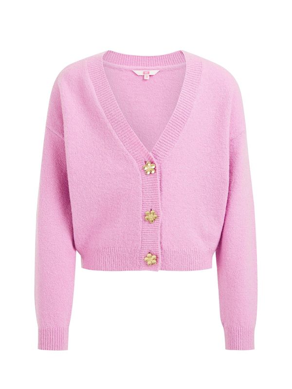 WE Fashion WE Fashion Плетена жилетка  бледорозово