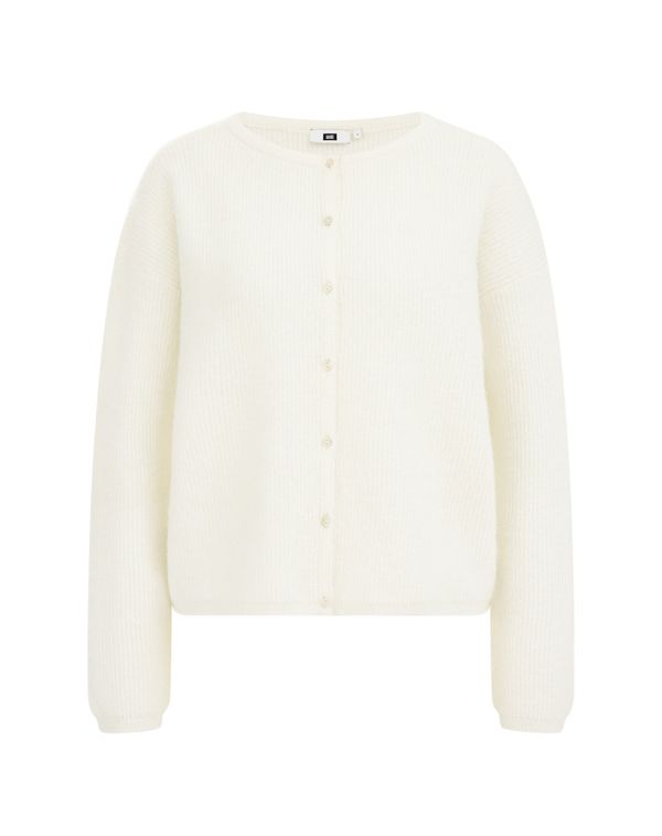 WE Fashion WE Fashion Плетена жилетка  бяло