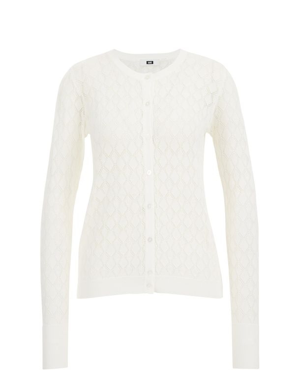 WE Fashion WE Fashion Плетена жилетка  бяло