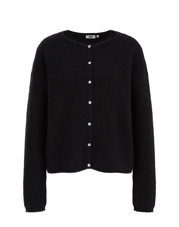 WE Fashion WE Fashion Плетена жилетка  черно