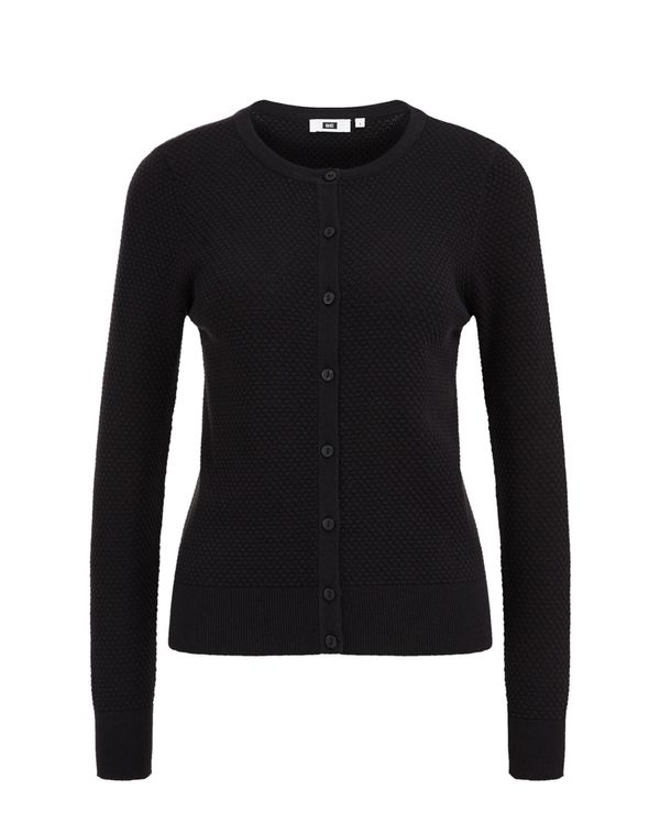 WE Fashion WE Fashion Плетена жилетка  черно