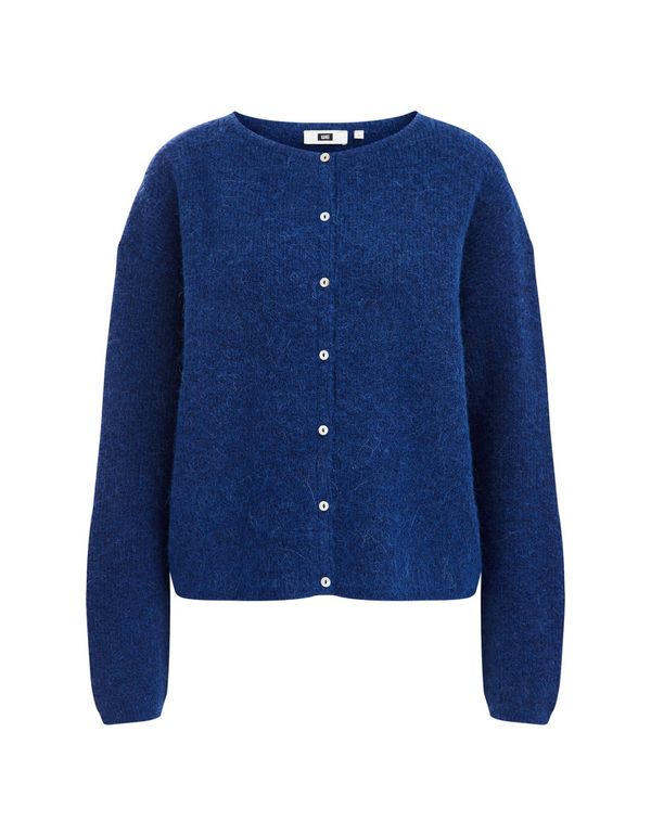 WE Fashion WE Fashion Плетена жилетка  кобалтово синьо