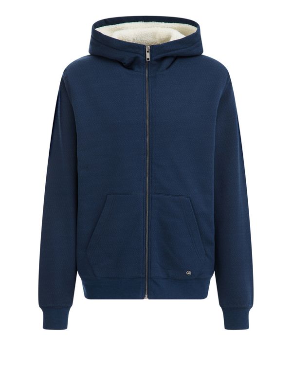 WE Fashion WE Fashion Плетена жилетка  кремаво / синьо