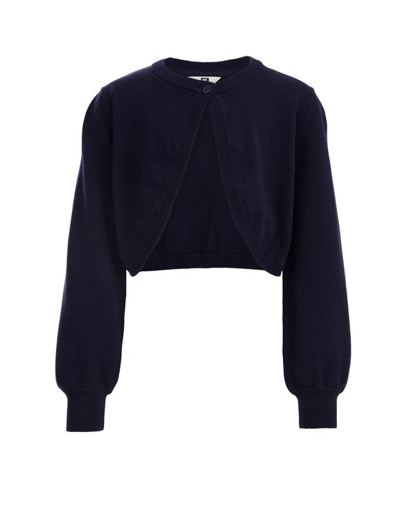 WE Fashion WE Fashion Плетена жилетка  нейви синьо