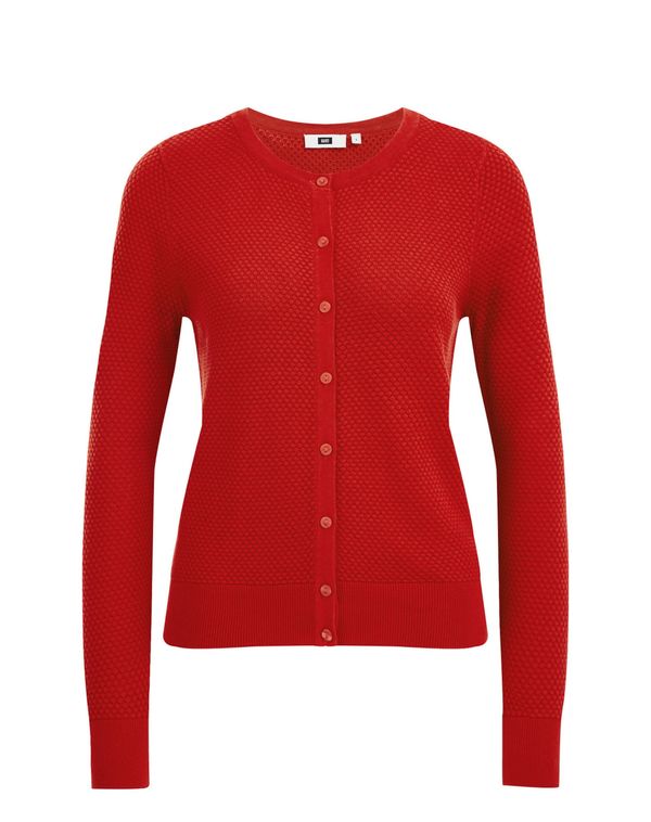 WE Fashion WE Fashion Плетена жилетка  огнено червено