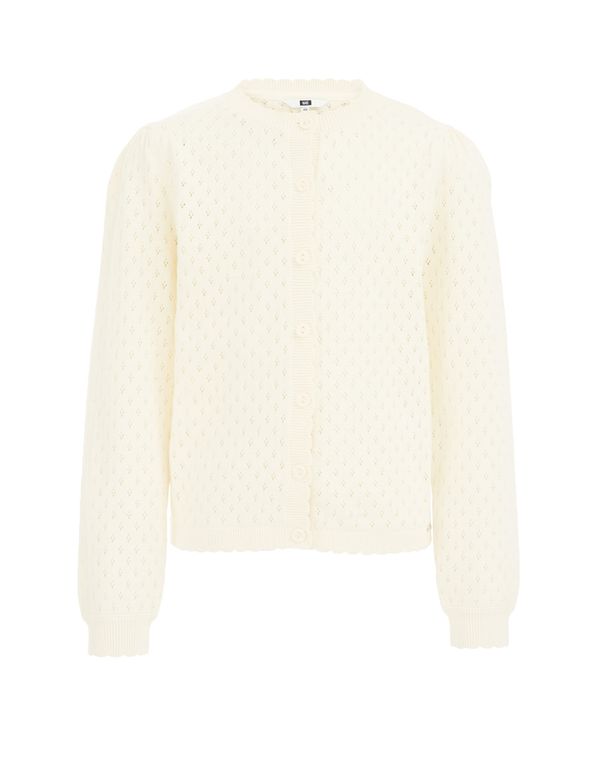 WE Fashion WE Fashion Плетена жилетка  слонова кост