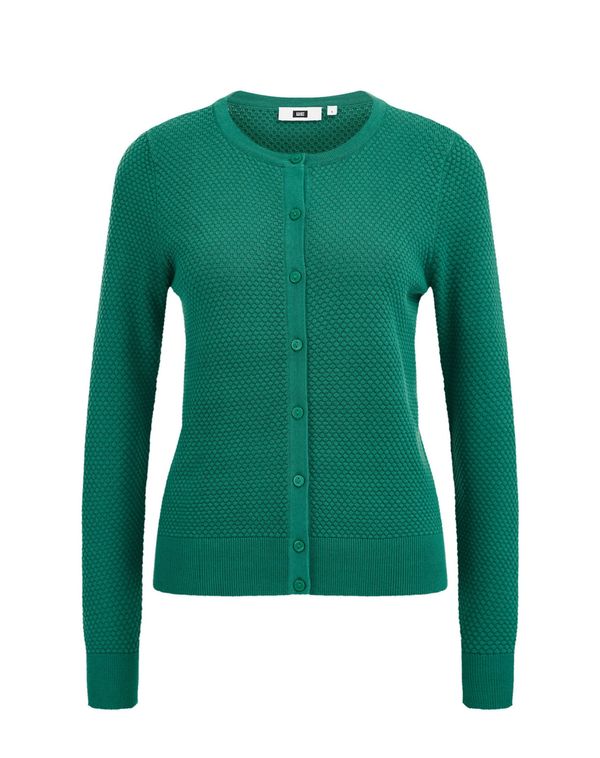 WE Fashion WE Fashion Плетена жилетка  смарагдово зелено