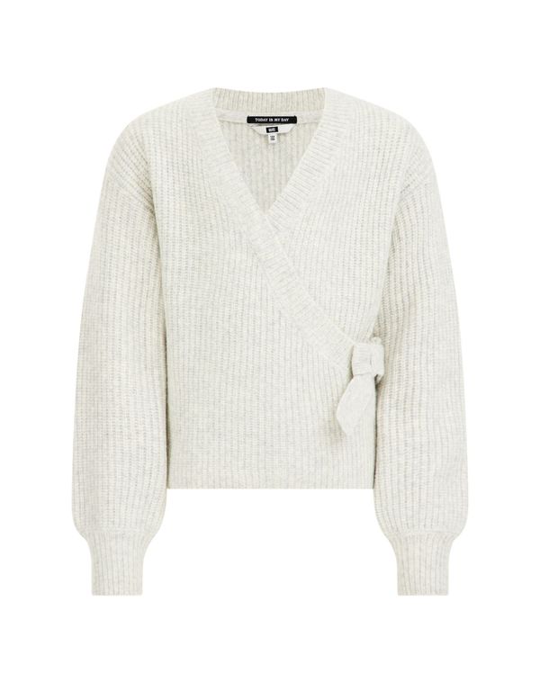 WE Fashion WE Fashion Плетена жилетка  светлосиво