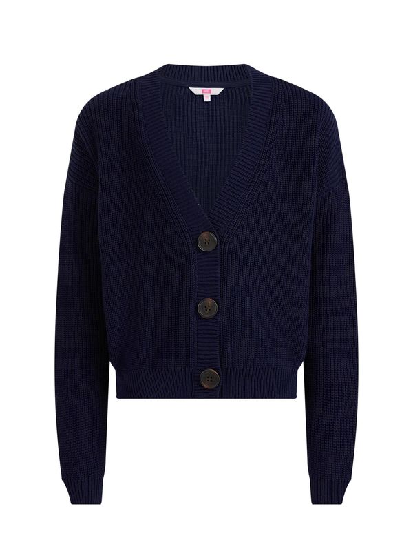 WE Fashion WE Fashion Плетена жилетка  тъмносиньо