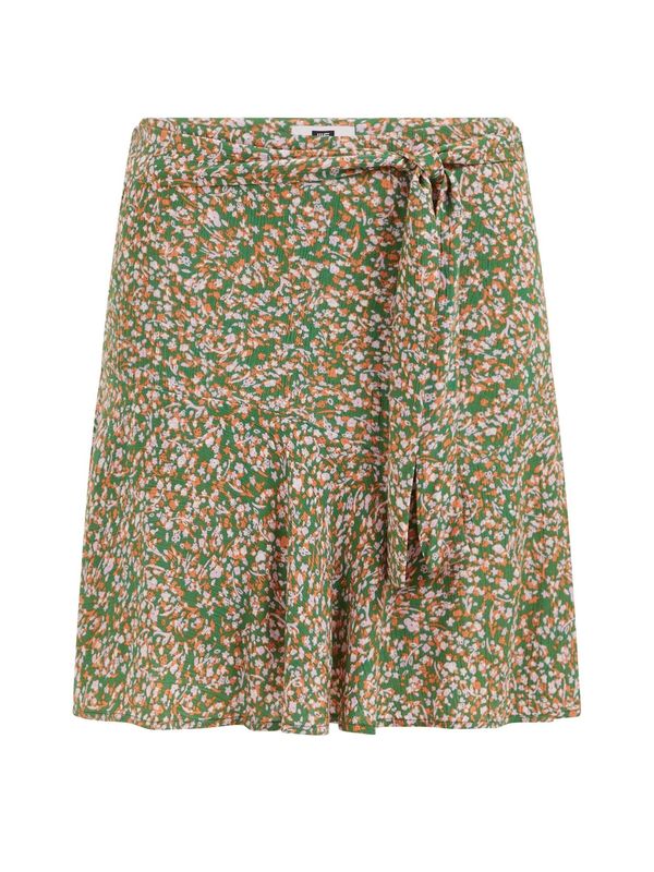 WE Fashion WE Fashion Пола  зелено / оранжево / бяло