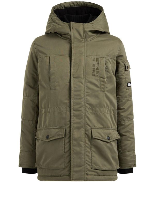 WE Fashion WE Fashion Преходно яке 'Jongens'  маслина