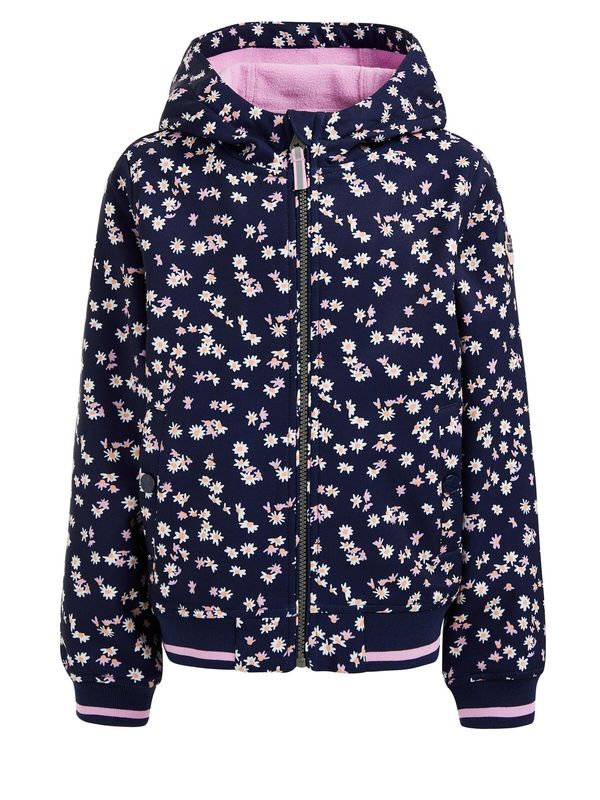 WE Fashion WE Fashion Преходно яке  нейви синьо / оранжево / бледорозово / бяло