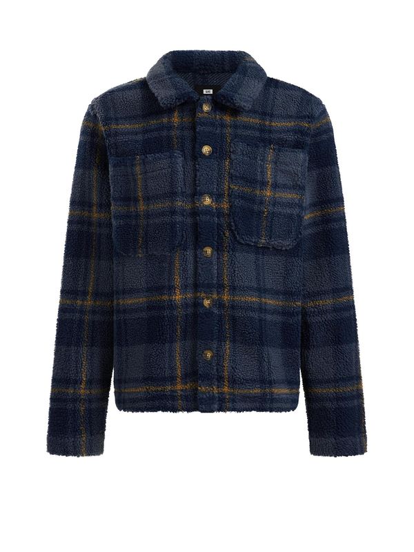 WE Fashion WE Fashion Преходно яке  нейви синьо / тъмносиньо / оранжево