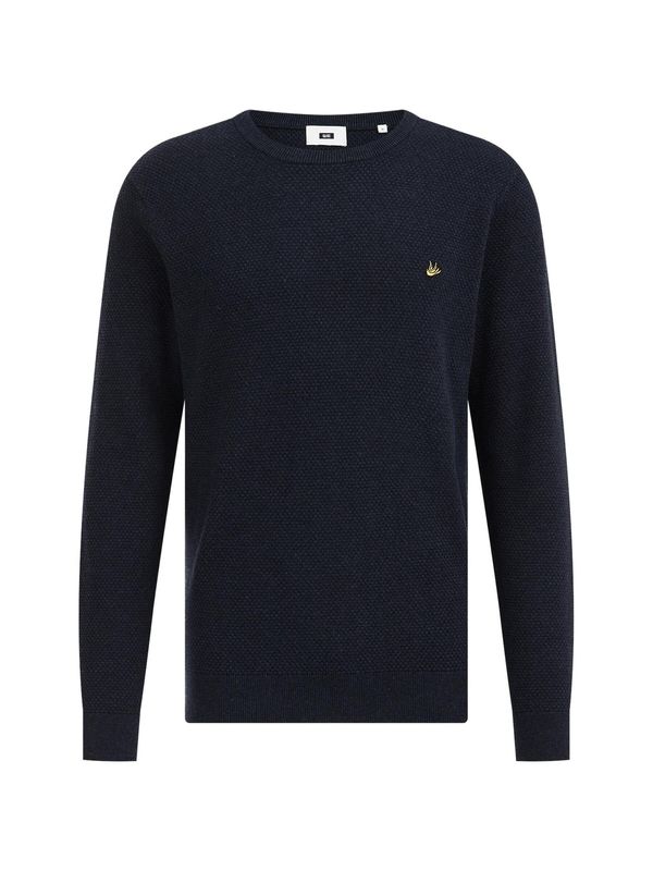 WE Fashion WE Fashion Пуловер  индиго / лимон / черно