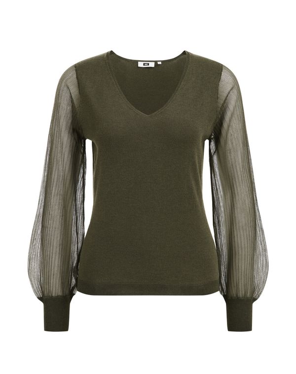 WE Fashion WE Fashion Пуловер  каки