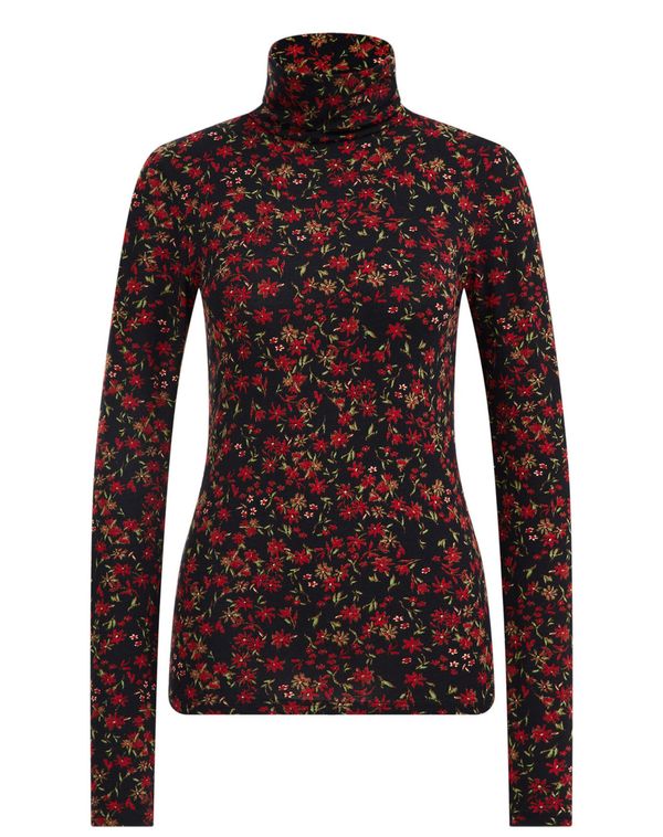 WE Fashion WE Fashion Пуловер  пъстро / черно