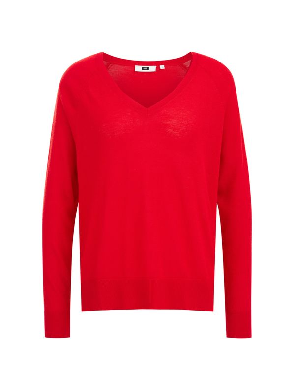 WE Fashion WE Fashion Пуловер  светлочервено